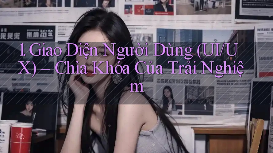 1. Giao Diện Người Dùng (UI/UX) – Chìa Khóa Của Trải Nghiệm