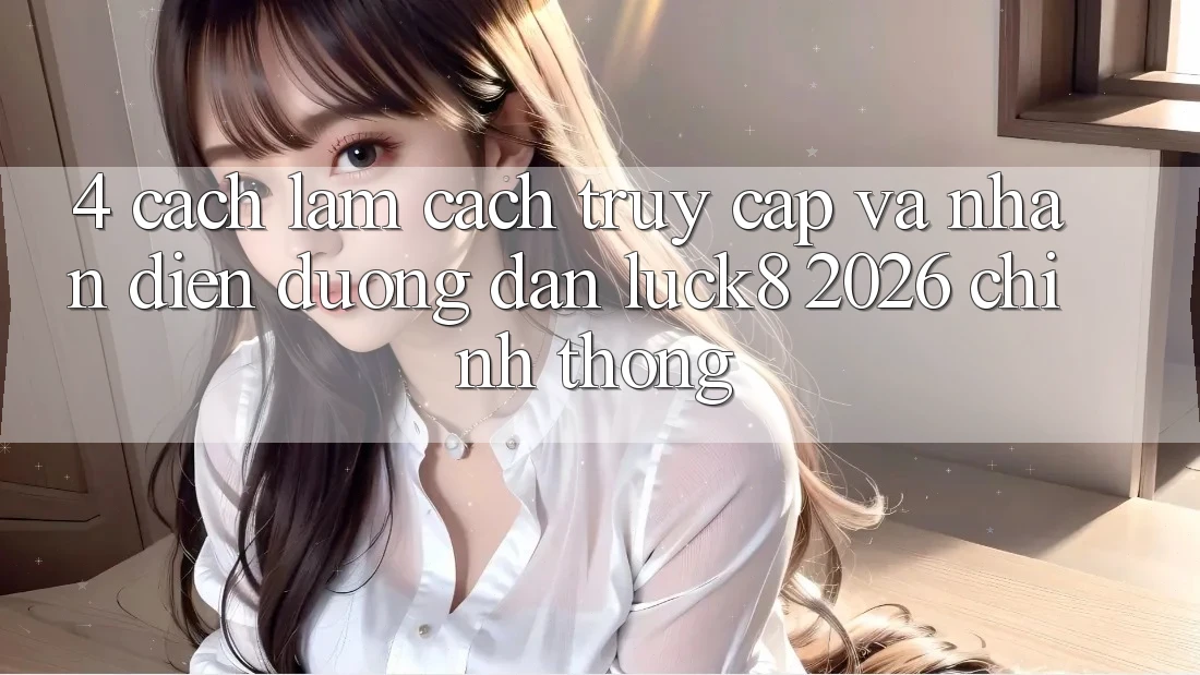 4. Cách làm cách truy cập và nhận diện Đường dẫn Luck8 2026 chính thống