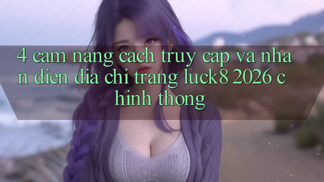4. Cẩm nang cách truy cập và nhận diện Địa chỉ trang Luck8 2026 chính thống