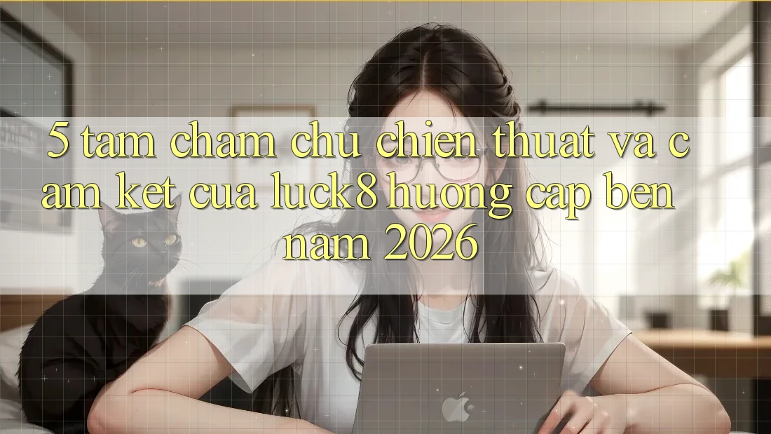 5. Tầm chăm chú chiến thuật và cam kết của Luck8 hướng cập bến năm 2026 5. Tầm chăm chú chiến thuật và cam kết của Luck8 hướng cập bến năm 2026