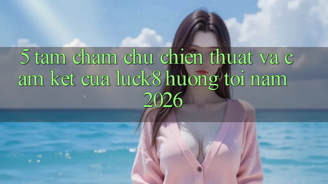 5. Tầm chăm chú chiến thuật và cam kết của Luck8 hướng tới năm 2026 5. Tầm chăm chú chiến thuật và cam kết của Luck8 hướng tới năm 2026