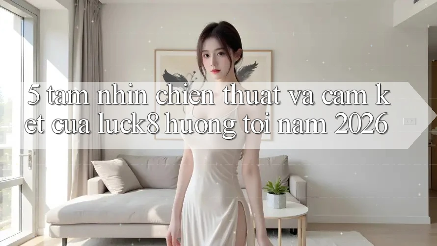 5. Tầm nhìn chiến thuật và cam kết của Luck8 hướng tới năm 2026 5. Tầm nhìn chiến thuật và cam kết của Luck8 hướng tới năm 2026
