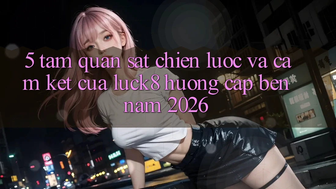 5. Tầm quan sát chiến lược và cam kết của Luck8 hướng cập bến năm 2026 5. Tầm quan sát chiến lược và cam kết của Luck8 hướng cập bến năm 2026
