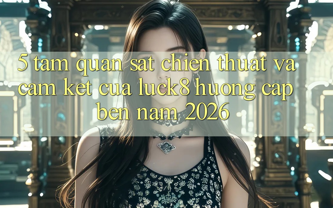 5. Tầm quan sát chiến thuật và cam kết của Luck8 hướng cập bến năm 2026