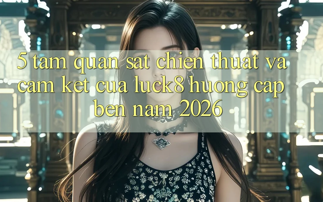 5. Tầm quan sát chiến thuật và cam kết của Luck8 hướng cập bến năm 2026