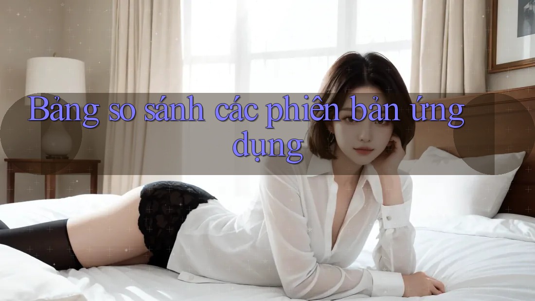 Bảng so sánh các phiên bản ứng dụng