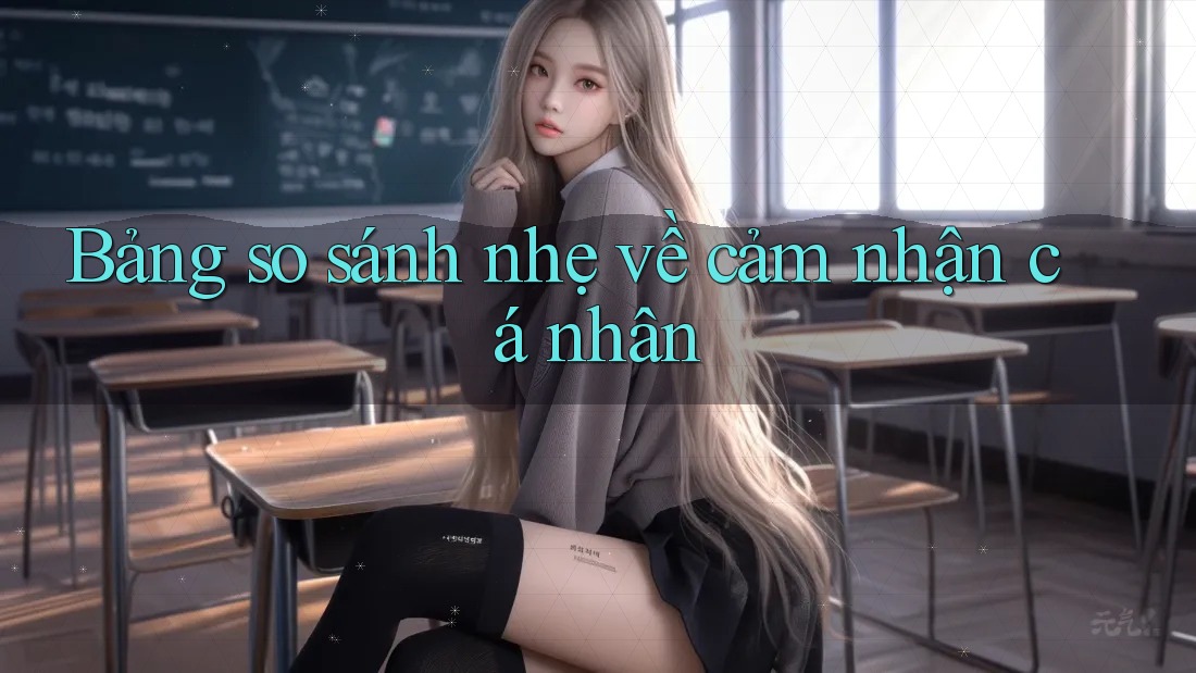 Bảng so sánh nhẹ về cảm nhận cá nhân