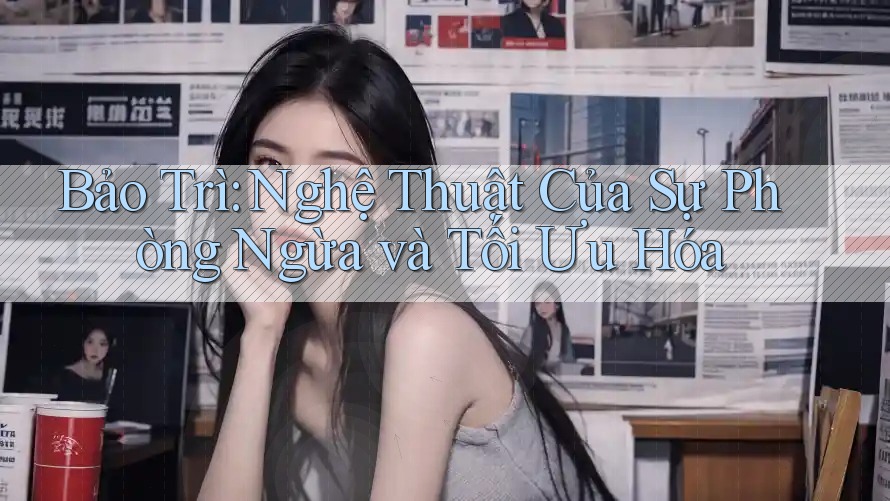 Bảo Trì: Nghệ Thuật Của Sự Phòng Ngừa và Tối Ưu Hóa Bảo Trì: Nghệ Thuật Của Sự Phòng Ngừa và Tối Ưu Hóa