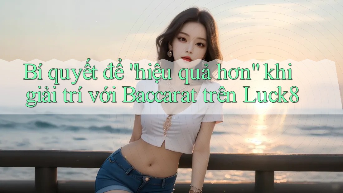Bí quyết để “hiệu quả hơn” khi giải trí với Baccarat trên Luck8