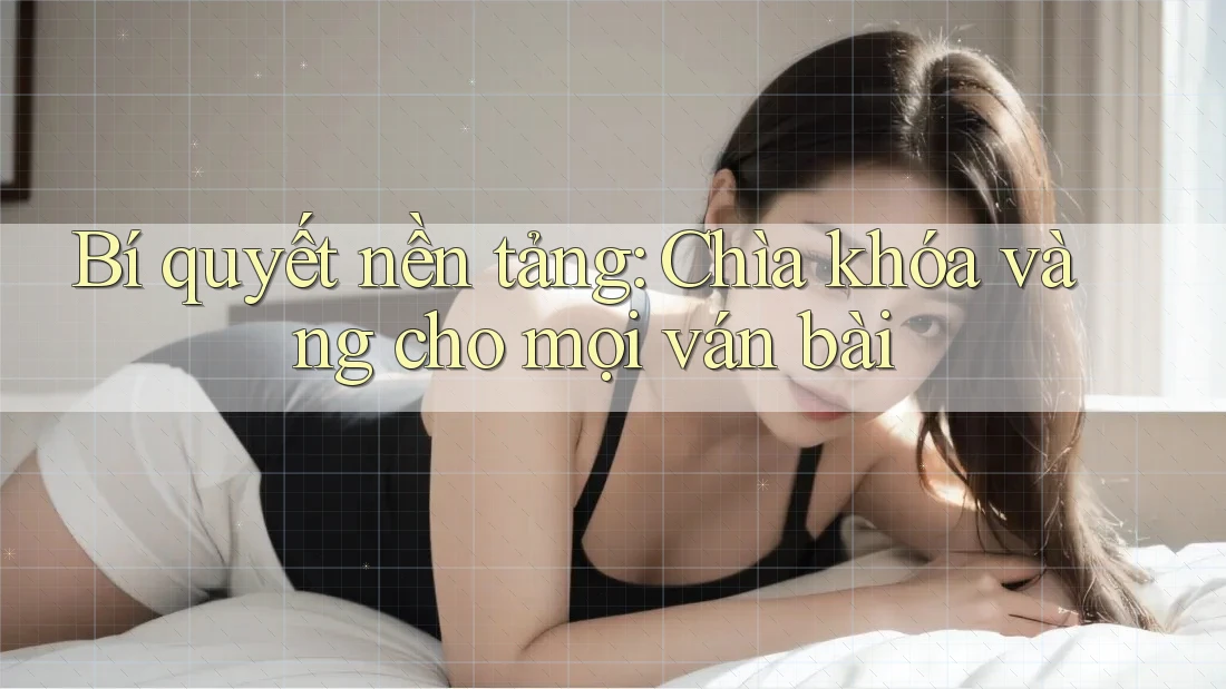 Bí quyết nền tảng: Chìa khóa vàng cho mọi ván bài