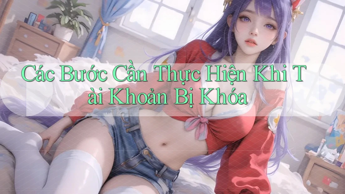 Các Bước Cần Thực Hiện Khi Tài Khoản Bị Khóa Các Bước Cần Thực Hiện Khi Tài Khoản Bị Khóa