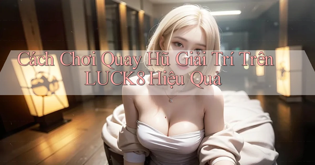 cách chơi quay hũ giải trí trên luck8 hiệu quả