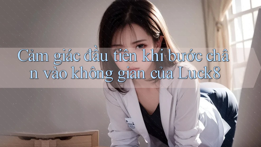 Cảm giác đầu tiên khi bước chân vào không gian của Luck8