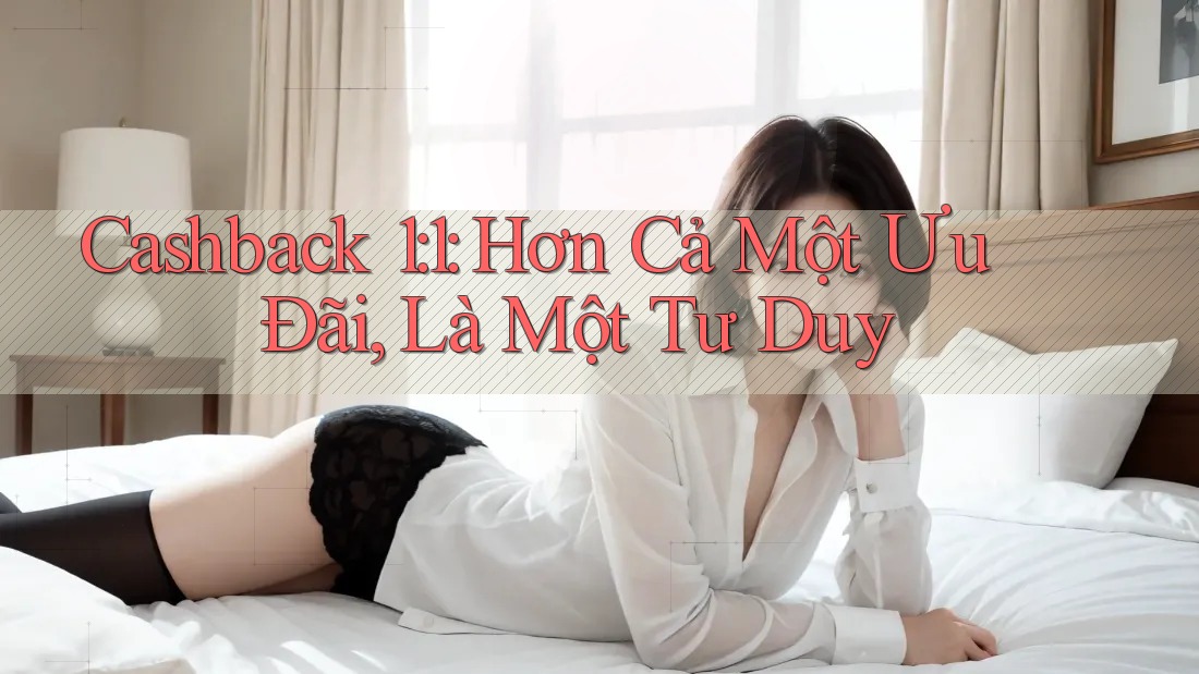 Cashback 1: 1: Hơn Cả Một Ưu Đãi, Là Một Tư Duy