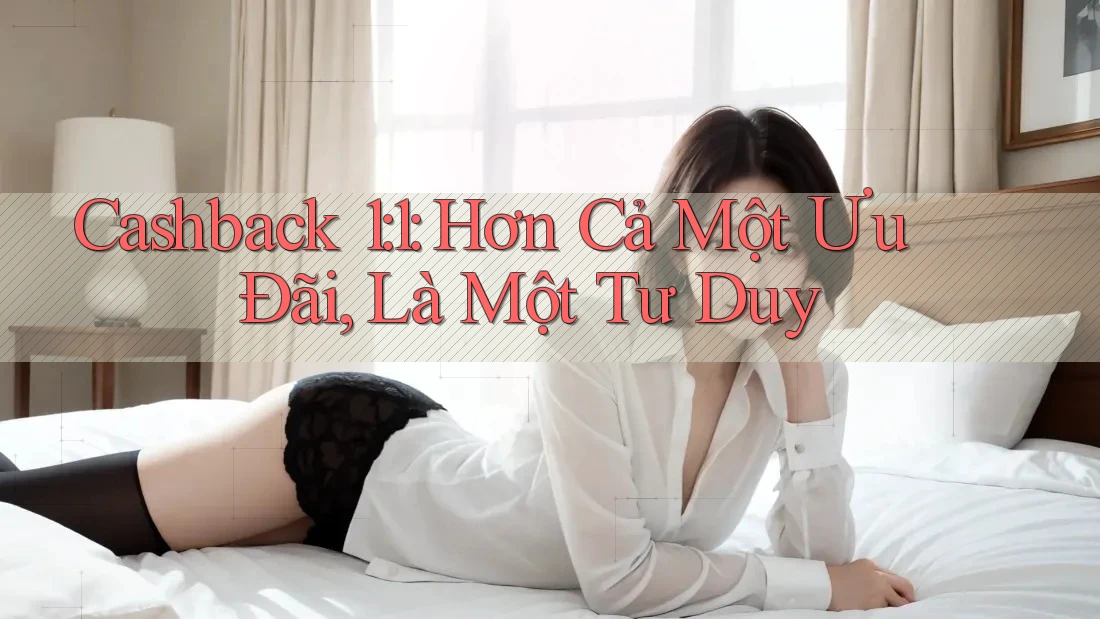 Cashback 1: 1: Hơn Cả Một Ưu Đãi, Là Một Tư Duy