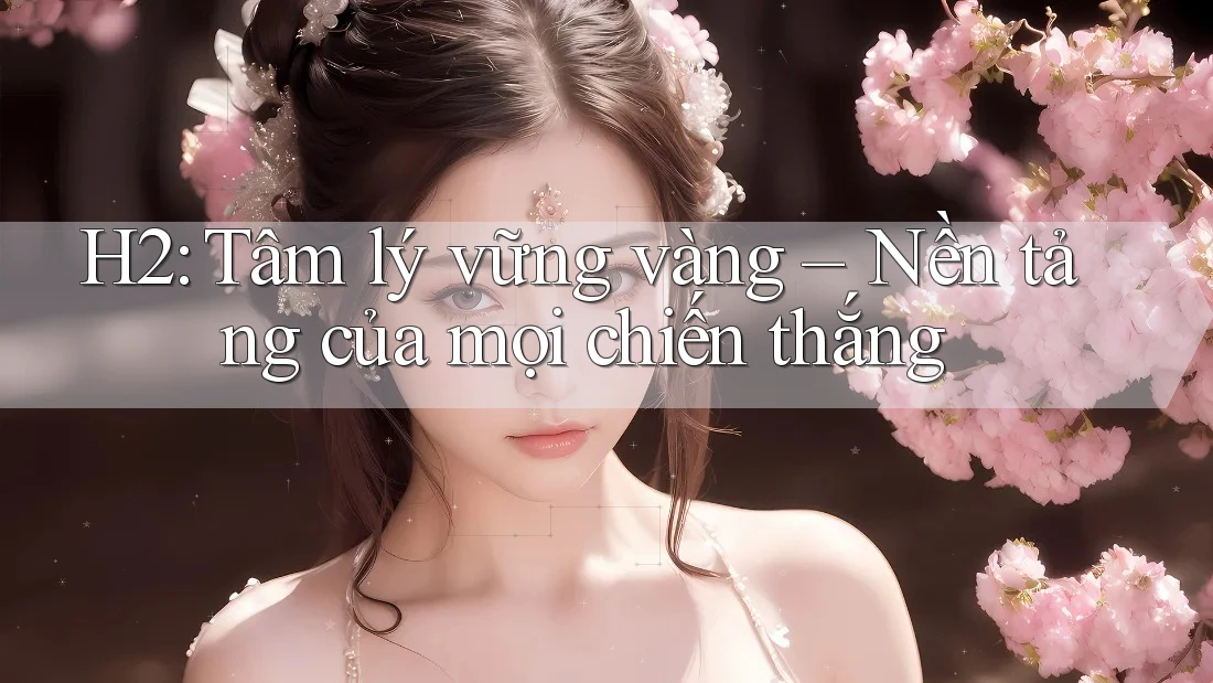 H2: Tâm lý vững vàng – Nền tảng của mọi chiến thắng H2: Tâm lý vững vàng – Nền tảng của mọi chiến thắng