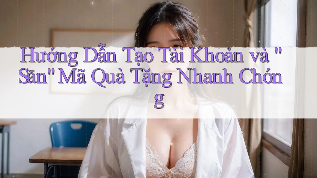 Hướng Dẫn Tạo Tài Khoản và “Săn” Mã Quà Tặng Nhanh Chóng Hướng Dẫn Tạo Tài Khoản và “Săn” Mã Quà Tặng Nhanh Chóng