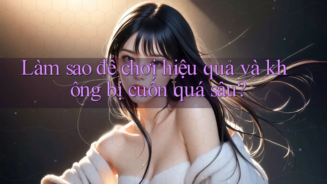 Làm sao để chơi hiệu quả và không bị cuốn quá sâu?