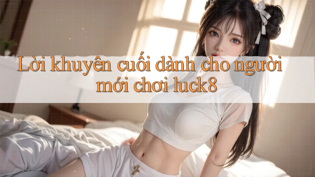 Lời khuyên cuối dành cho người mới chơi luck8