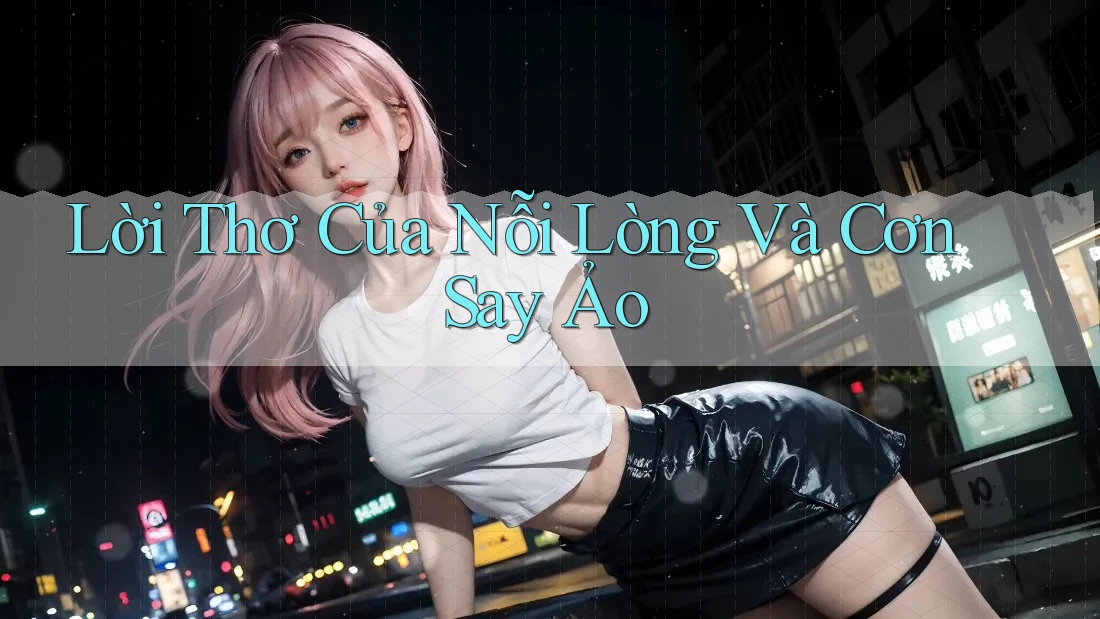 Lời Thơ Của Nỗi Lòng Và Cơn Say Ảo Lời Thơ Của Nỗi Lòng Và Cơn Say Ảo