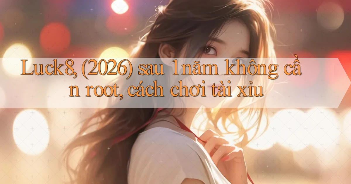 Luck8, (2026) sau 1 năm không cần root, cách chơi tài xỉu
