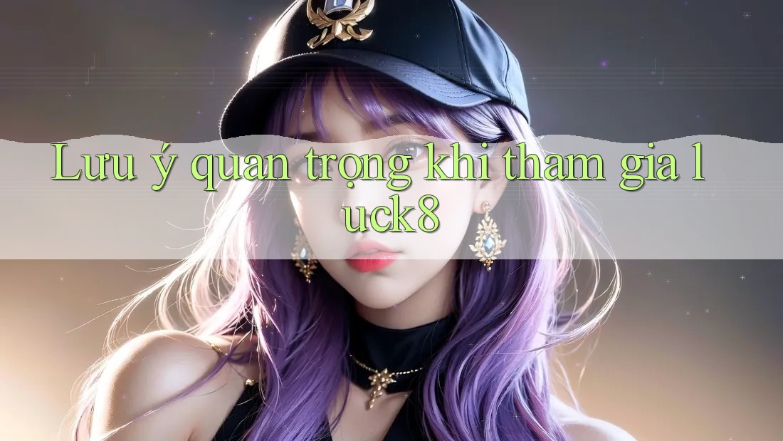 Lưu ý quan trọng khi tham gia luck8
