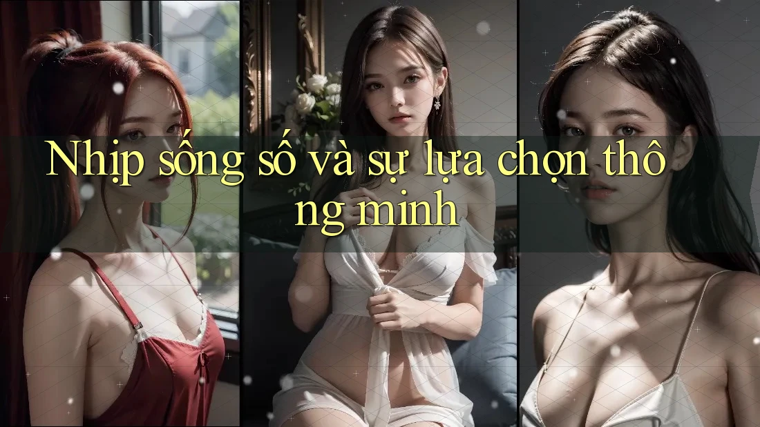 Nhịp sống số và sự lựa chọn thông minh