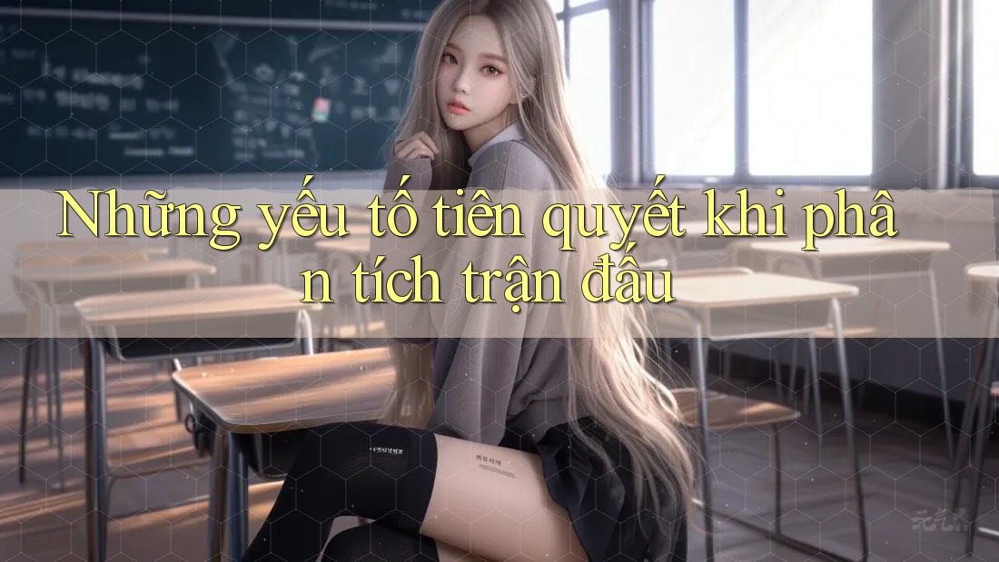 Những yếu tố tiên quyết khi phân tích trận đấu