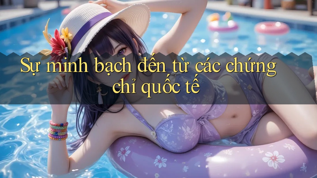 Sự minh bạch đến từ các chứng chỉ quốc tế
