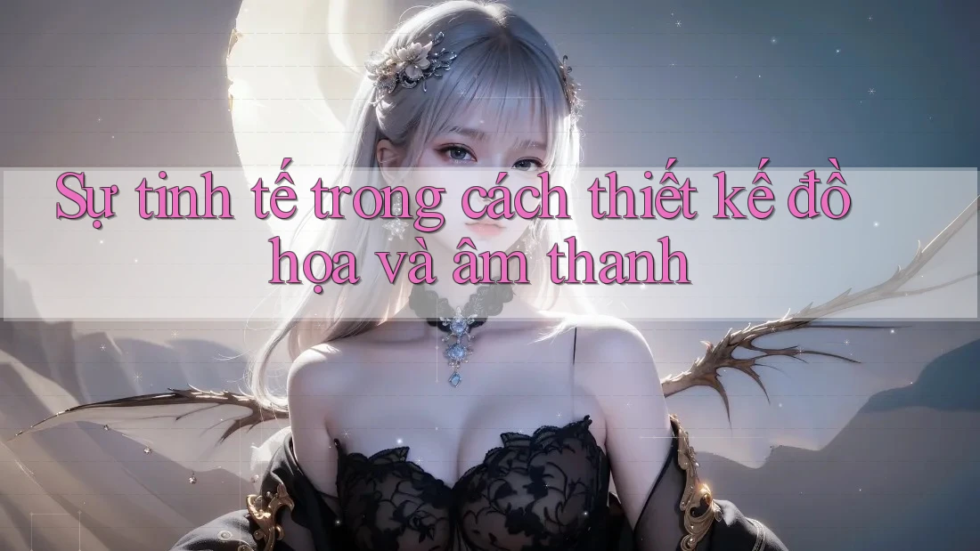 Sự tinh tế trong cách thiết kế đồ họa và âm thanh