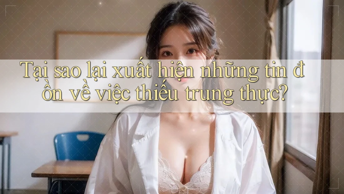 Tại sao lại xuất hiện những tin đồn về việc thiếu trung thực? Tại sao lại xuất hiện những tin đồn về việc thiếu trung thực?