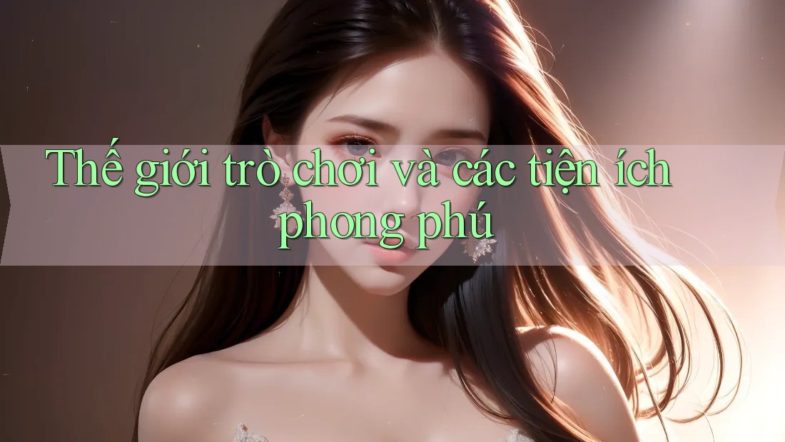 Thế giới trò chơi và các tiện ích phong phú