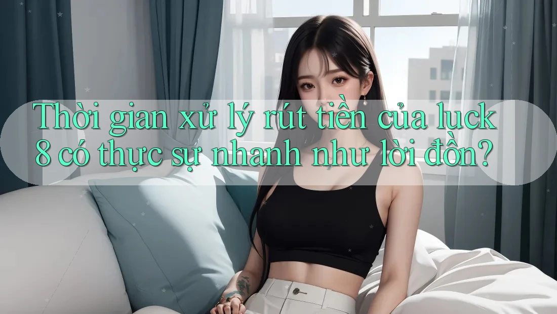 Thời gian xử lý rút tiền của luck8 có thực sự nhanh như lời đồn?