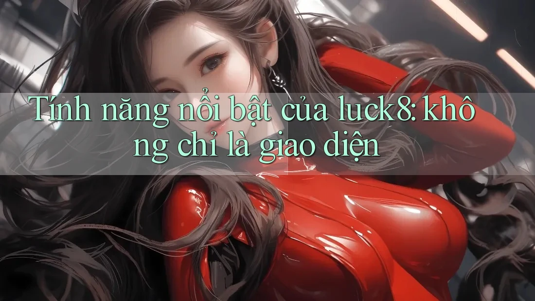 Tính năng nổi bật của luck8: không chỉ là giao diện