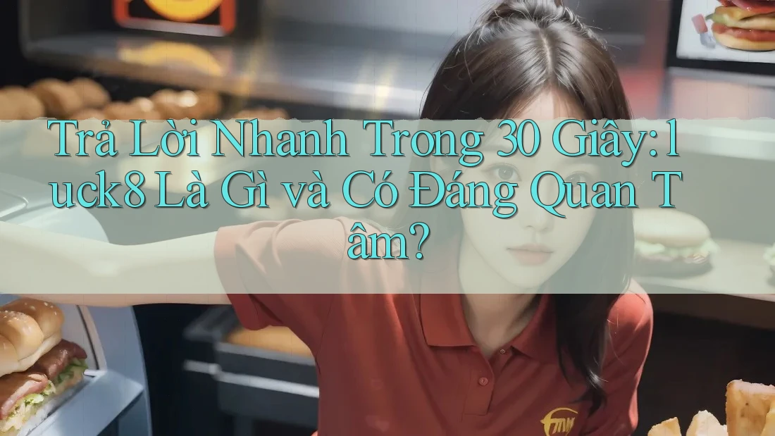 Trả Lời Nhanh Trong 30 Giây: luck8 Là Gì và Có Đáng Quan Tâm? Trả Lời Nhanh Trong 30 Giây: luck8 Là Gì và Có Đáng Quan Tâm?