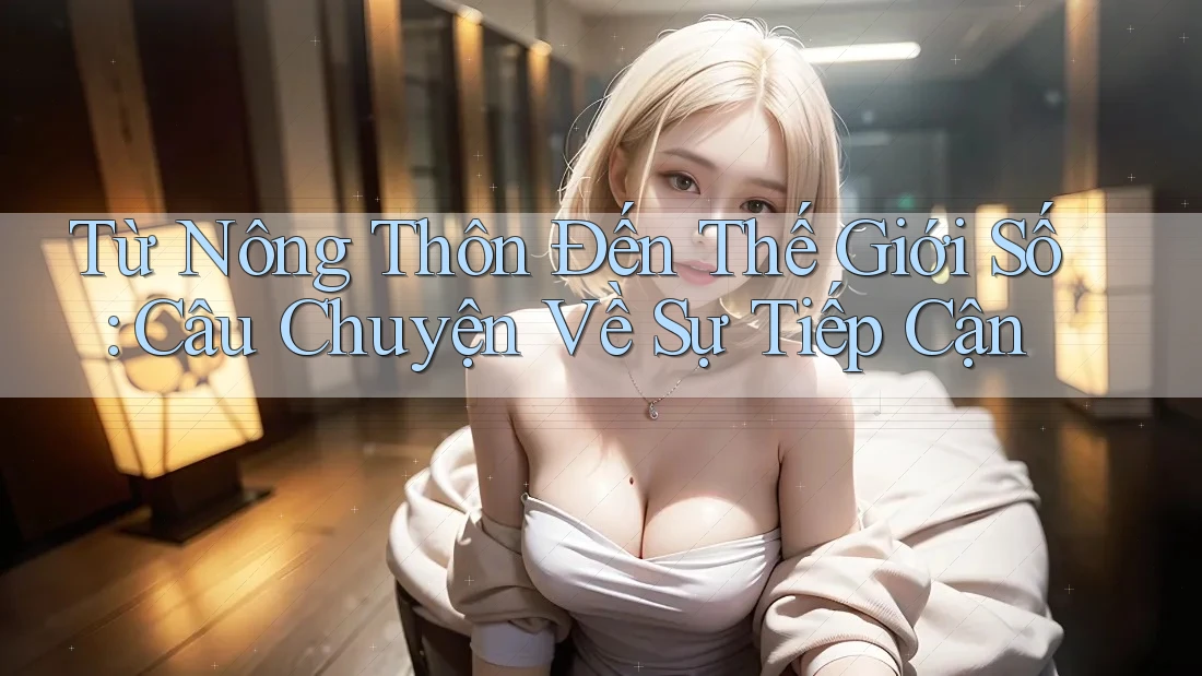 Từ Nông Thôn Đến Thế Giới Số: Câu Chuyện Về Sự Tiếp Cận