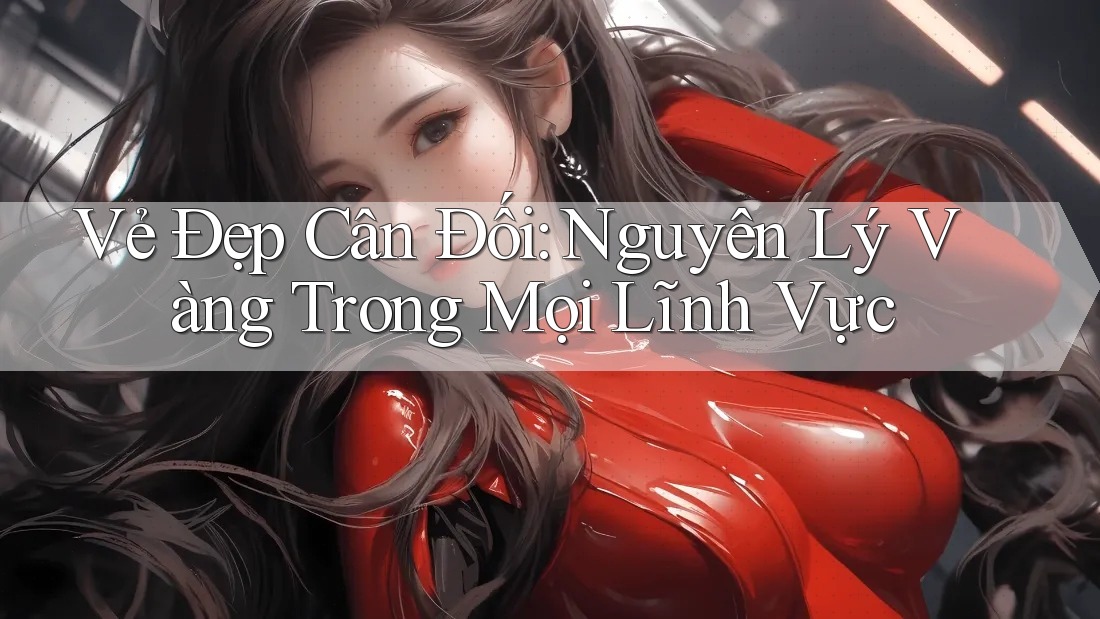 Vẻ Đẹp Cân Đối: Nguyên Lý Vàng Trong Mọi Lĩnh Vực