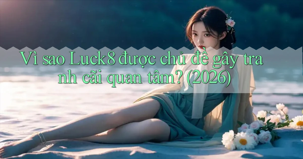 Vì sao Luck8 được chủ đề gây tranh cãi quan tâm (2026)