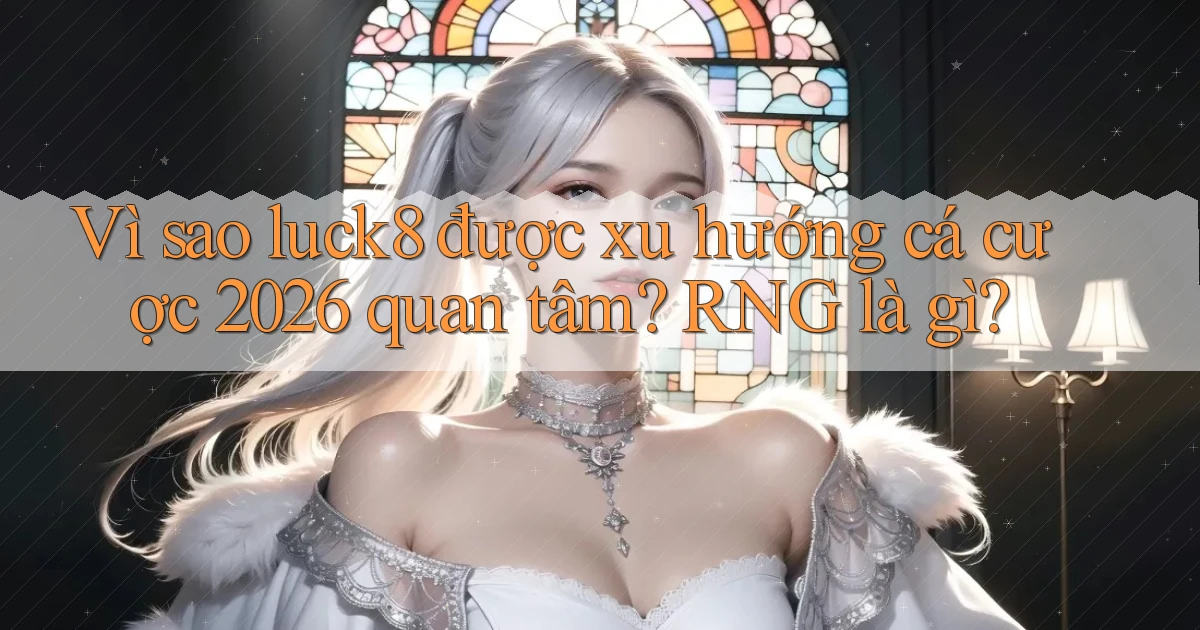 Vì sao luck8 được xu hướng cá cược 2026 quan tâm RNG là gì