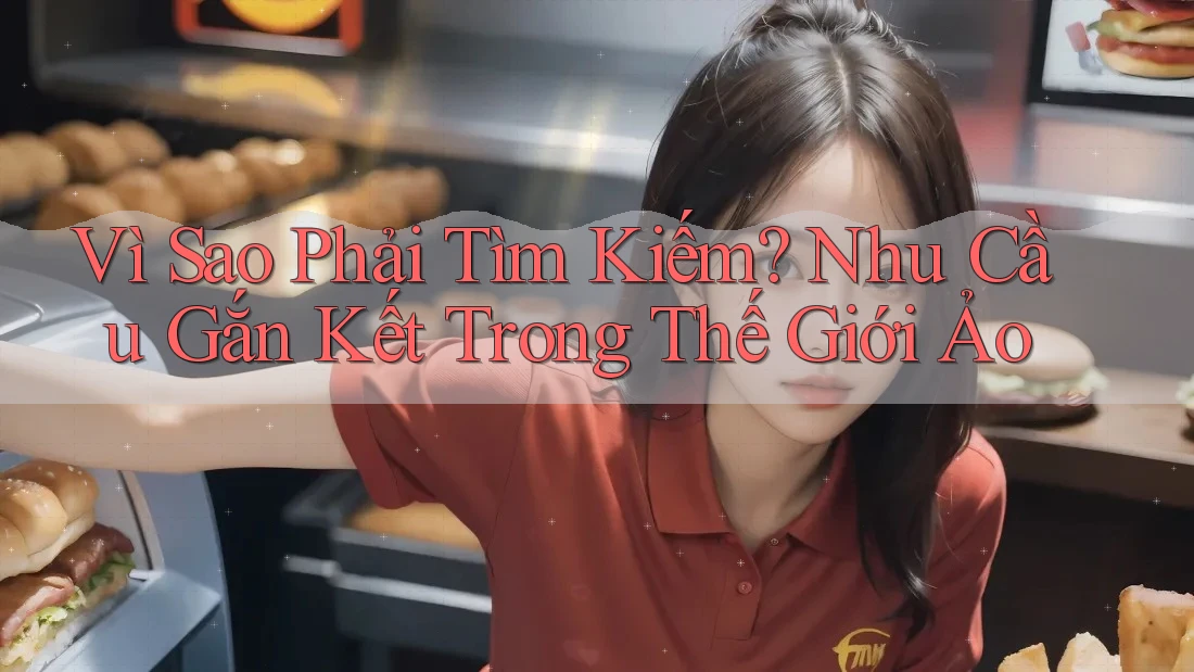 Vì Sao Phải Tìm Kiếm? Nhu Cầu Gắn Kết Trong Thế Giới Ảo